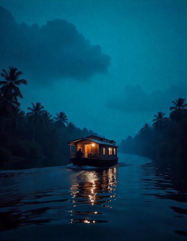 boathouse in kerala